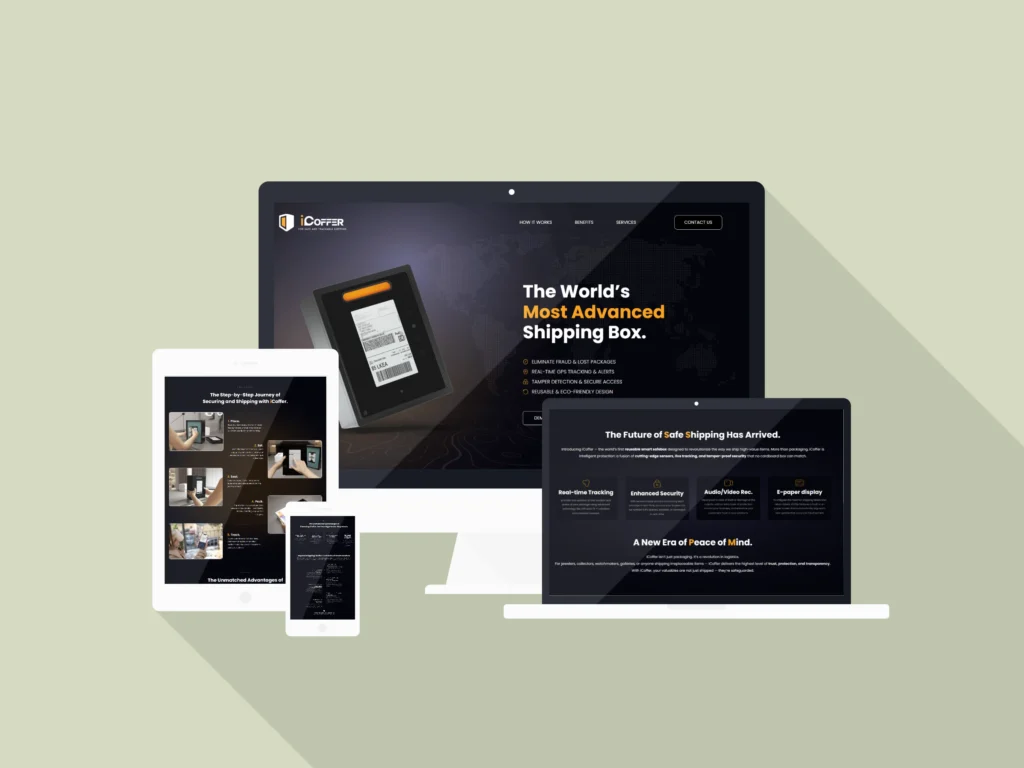 iCoffer – Figma to WordPress Conversion